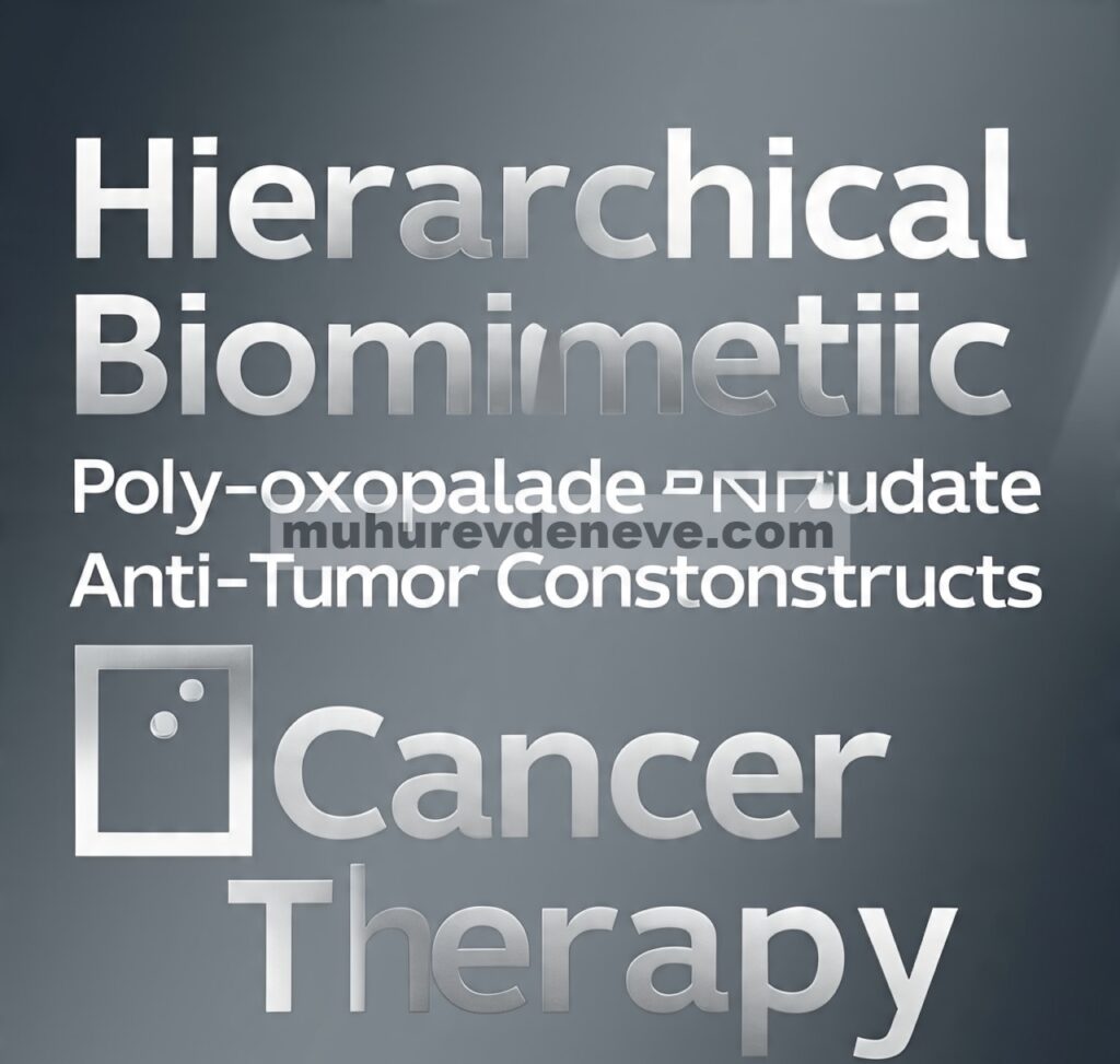 Sampul Depan Luar: Konstruksi Hirarkis Biomimetik Polioksopalladate Anti-Tumor untuk Terapi Kanker