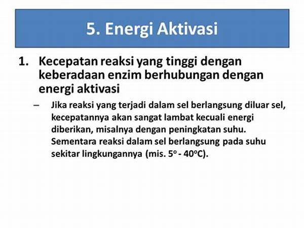 Energi Aktivasi