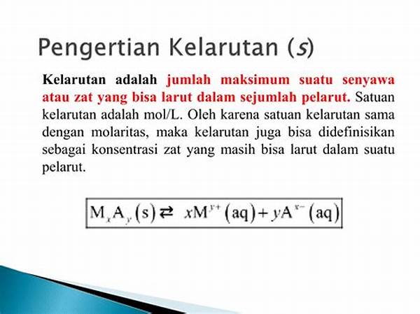 Kelarutan Maksimum